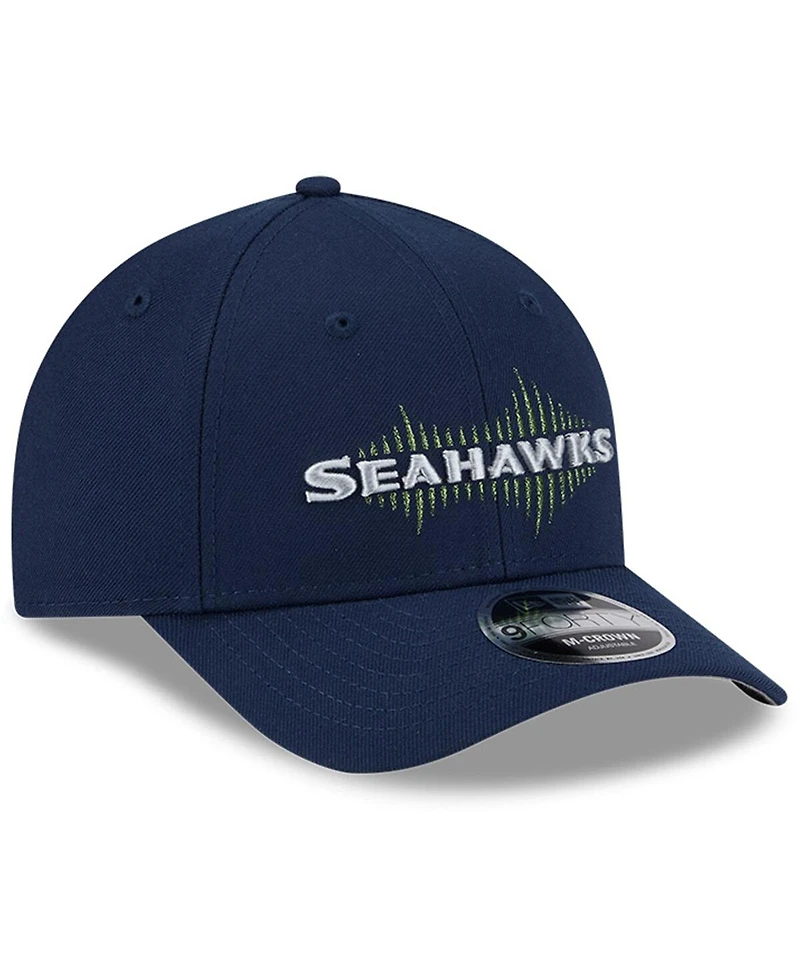 New Era Men's College Navy Seattle Seahawks 2025 Rivalries Collection Team 9FORTY M-Crown Adjustable Hat
