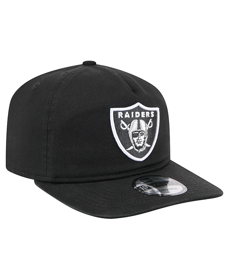 New Era Men's Black Las Vegas Raiders Team 19TWENTY Adjustable Hat