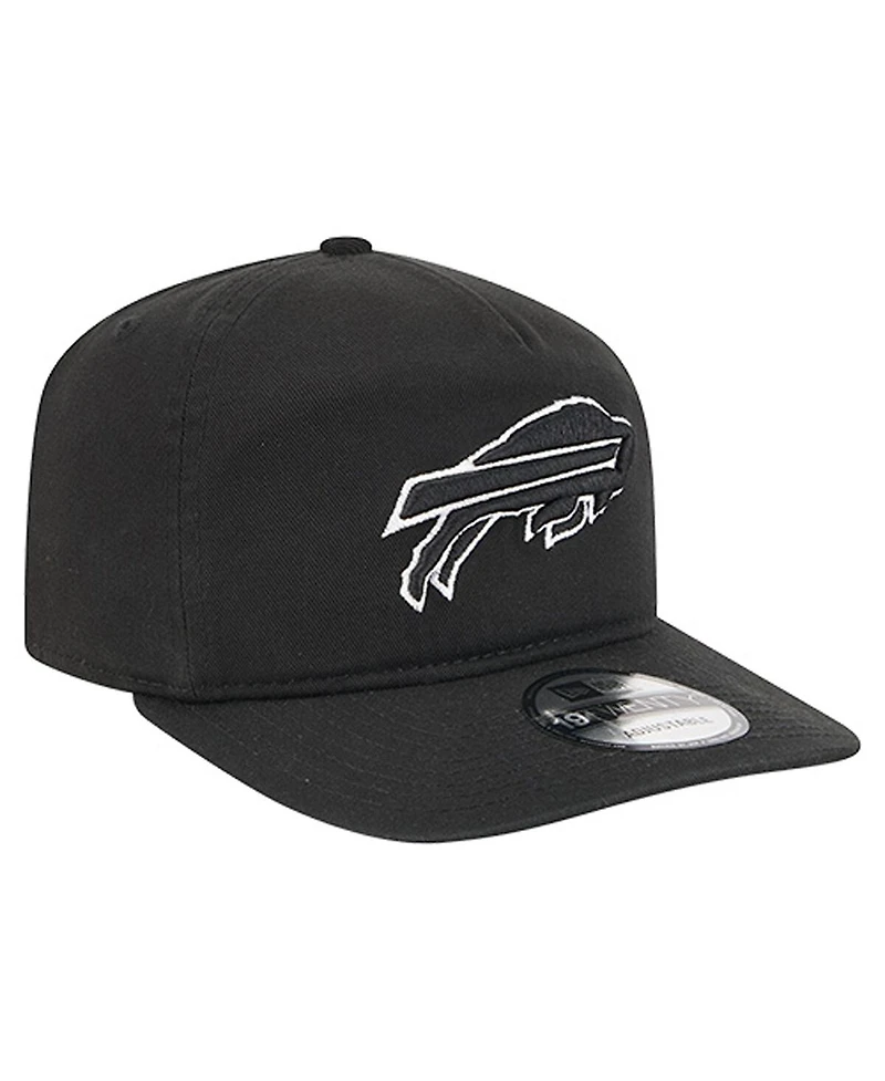 New Era Men's Black/White Buffalo Bills 19TWENTY Adjustable Hat