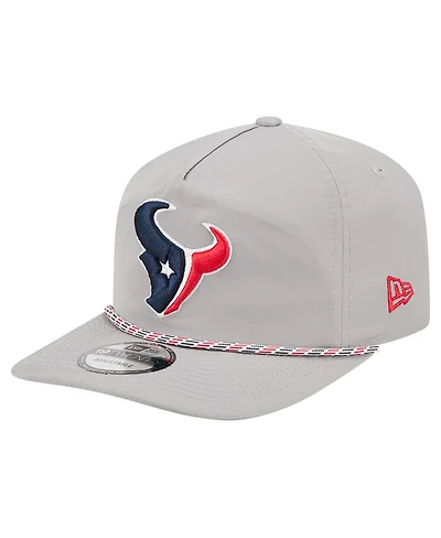 New Era Men's Gray Houston Texans Rope 19TWENTY Hat