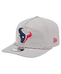 New Era Men's Gray Houston Texans Rope 19TWENTY Hat