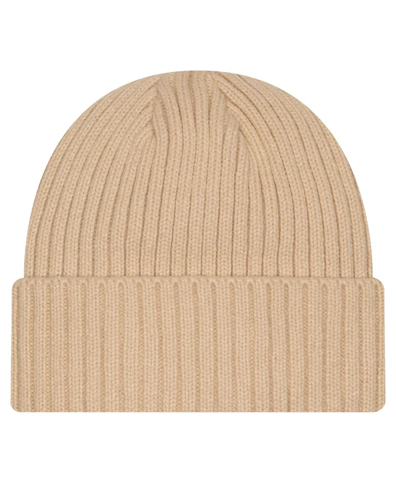 New Era Men's Tan Chicago Bulls Color Pack Cuffed Knit Hat