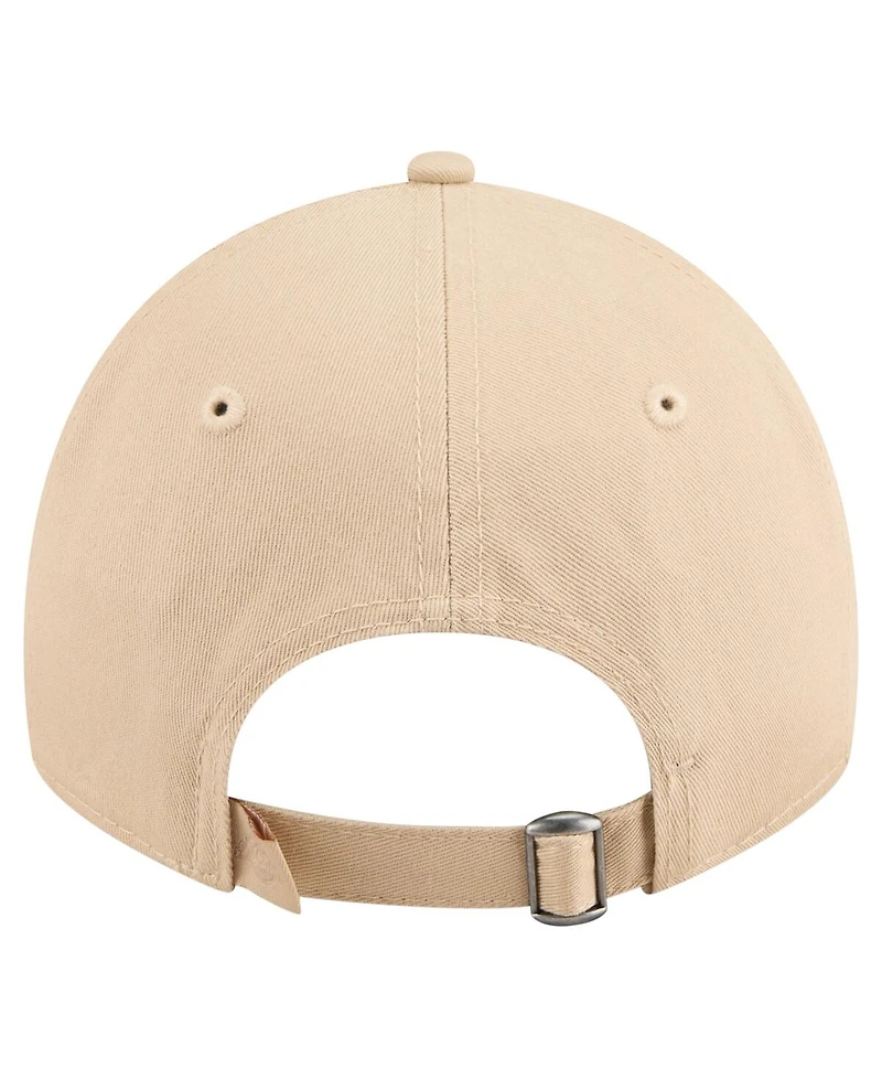 New Era Men's Khaki Los Angeles Lakers Color Pack Tonal 9TWENTY Adjustable Hat