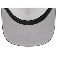 New Era Men's Cream/Navy Dallas Cowboys Cutout A-Frame 9FIFTY Snapback Hat