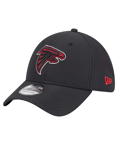 New Era Men's Black Atlanta Falcons Night 39THIRTY Flex Hat