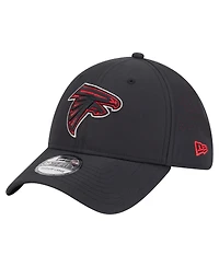 New Era Men's Black Atlanta Falcons Night 39THIRTY Flex Hat