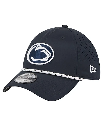New Era Men's Navy Penn State Nittany Lions Rope 39THIRTY Flex Hat