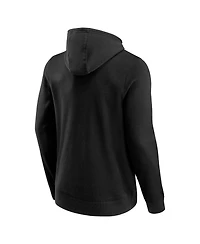 Fanatics Men's Black All Blacks Essentials Logo Fleece Pullover Hoodie
