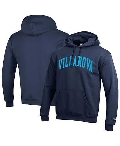 Champion Men's Navy Villanova Wildcats Basic Arch Fleece Pullover Hoodie