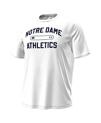 Under Armour Men's White Notre Dame Fighting Irish Sideline Knockout T-Shirt