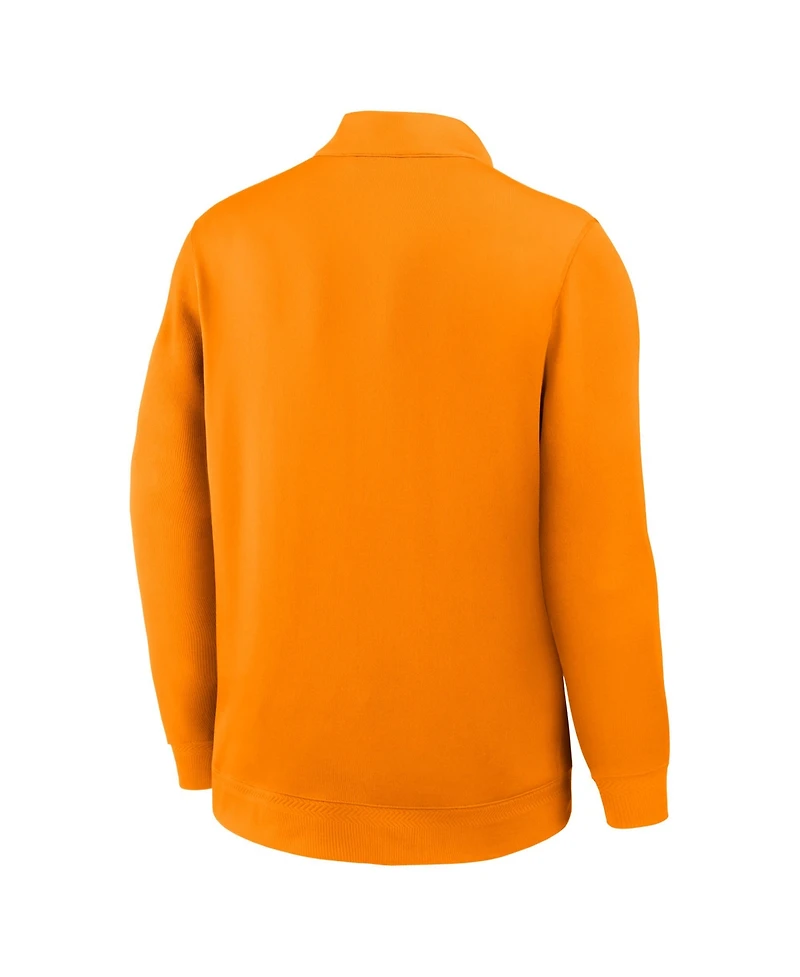 Nike Men's Tennessee Orange Volunteers 2025 Coaches Premium Dri-fit Half-Zip Pullover Hoodie