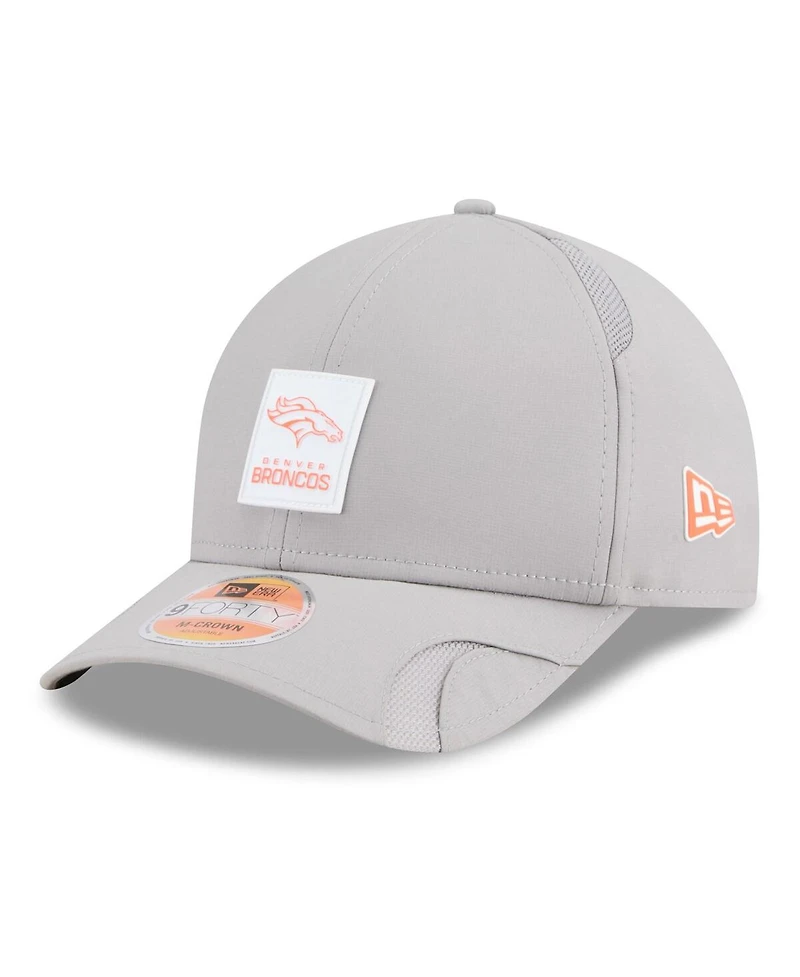 New Era Men's Denver Broncos 2025 Sideline M-Crown 9FORTY Adjustable Hat