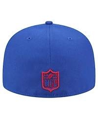 New Era Men's Royal/Red Buffalo Bills Break 59FIFTY Fitted Hat