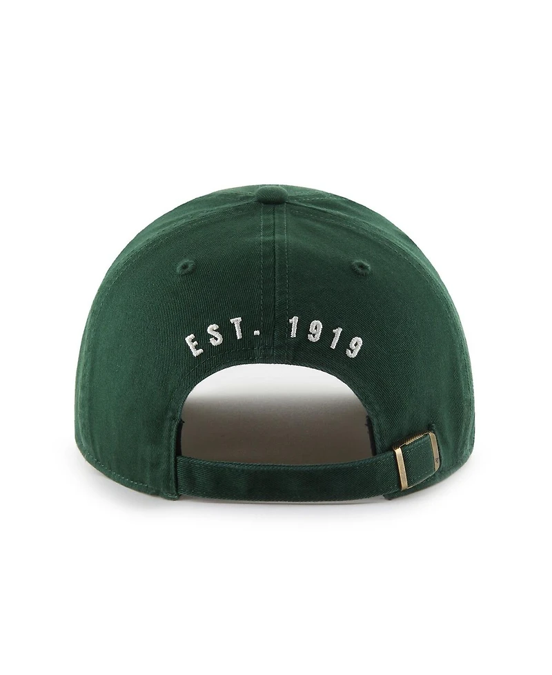 '47 Brand Men's Green Green Bay Packers Hard Hat Clean Up Adjustable Hat