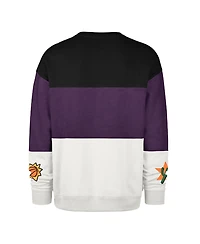 '47 Brand Men's and Women's Purple Phoenix Suns 2024/25 City Edition On Five Maximalist Pullover Sweatshirt