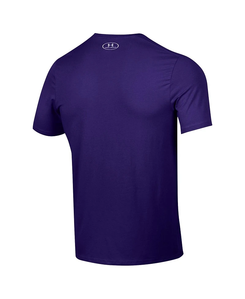 Under Armour Men's Purple Northwestern Wildcats 2024 Sideline Football Performance T-Shirt