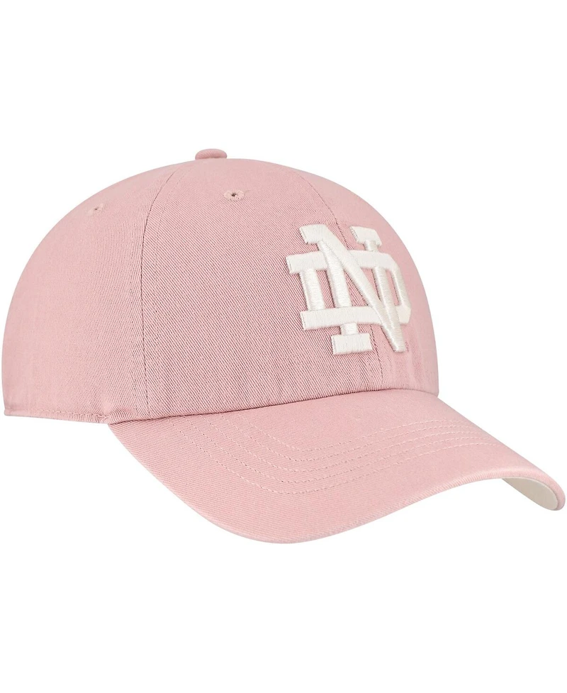 '47 Brand Women's Light Pink Notre Dame Fighting Irish Dusty Miata Clean Up Adjustable Hat