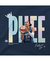 Stadium Essentials Men's and Women's Napheesa Collier Navy Minnesota Lynx Phee T-Shirt