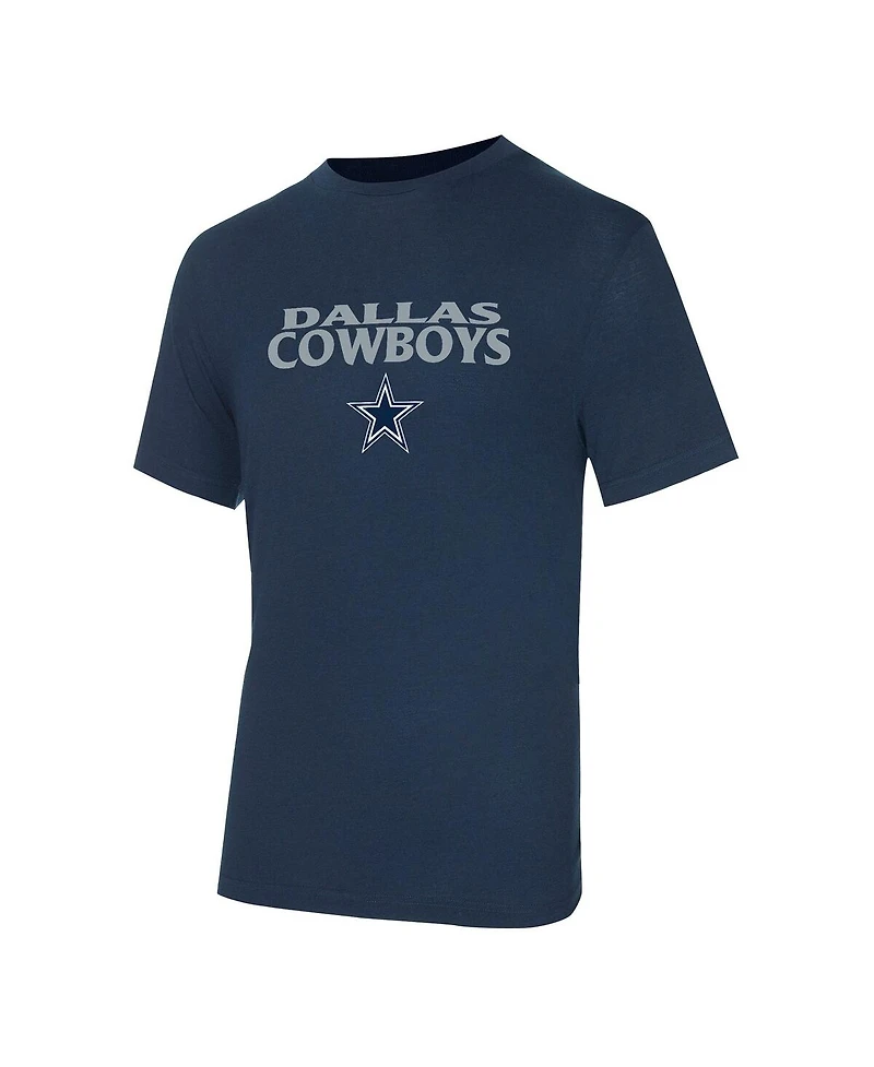 Concepts Sport Men's Navy/Gray Dallas Cowboys Avondale T-Shirt Flannel Pants Set