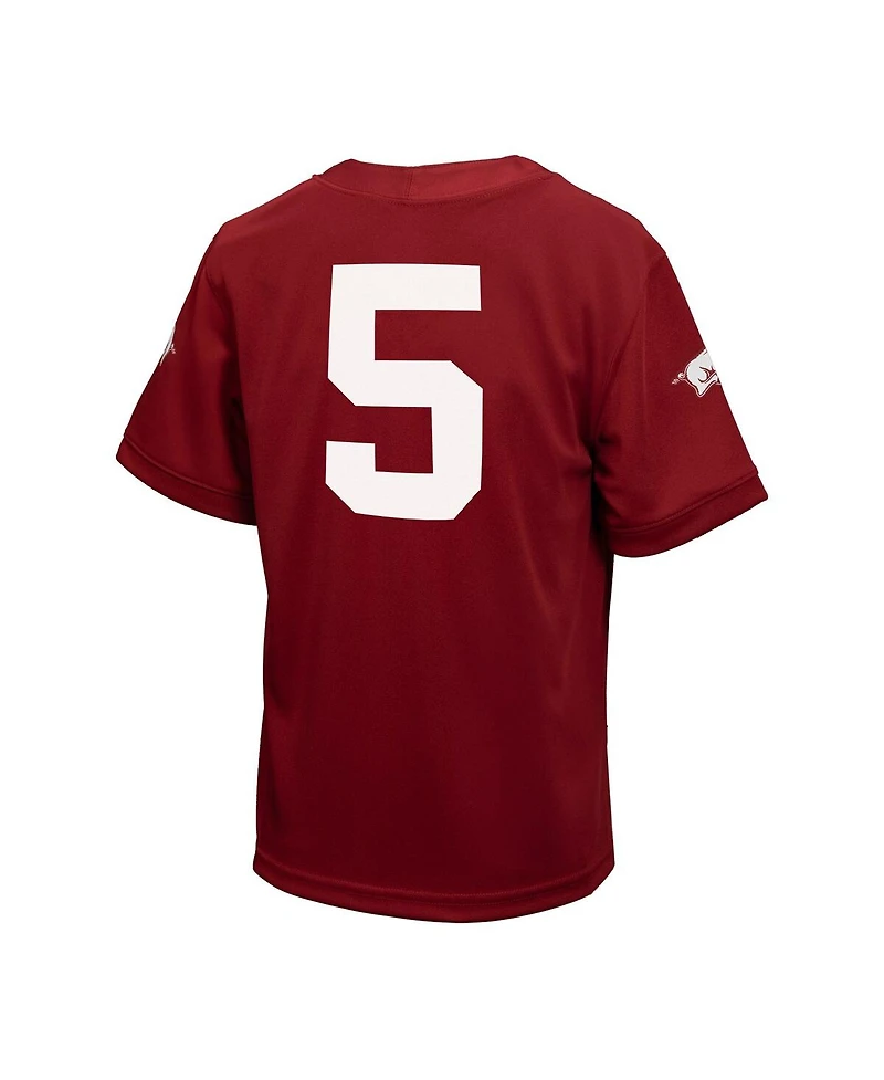 Nike Preschool 5 Cardinal Arkansas Razorbacks Untouchable Replica Game Jersey