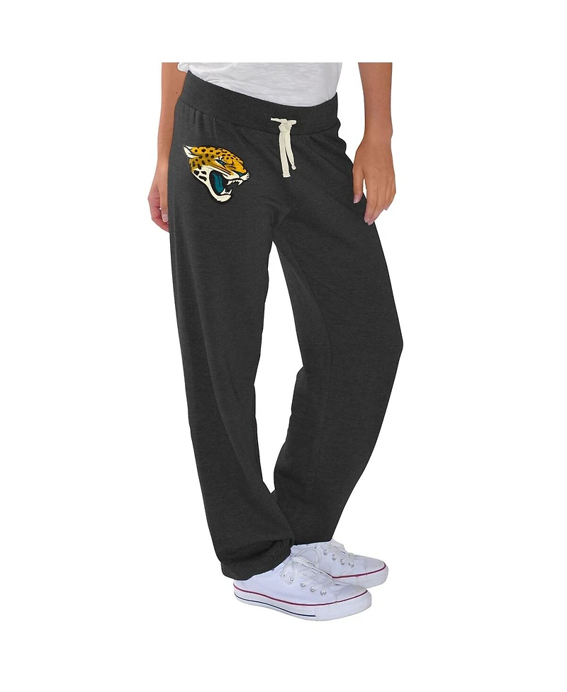 G-iii 4Her by Carl Banks Women's Black Jacksonville Jaguars Scrimmage Fleece Pants