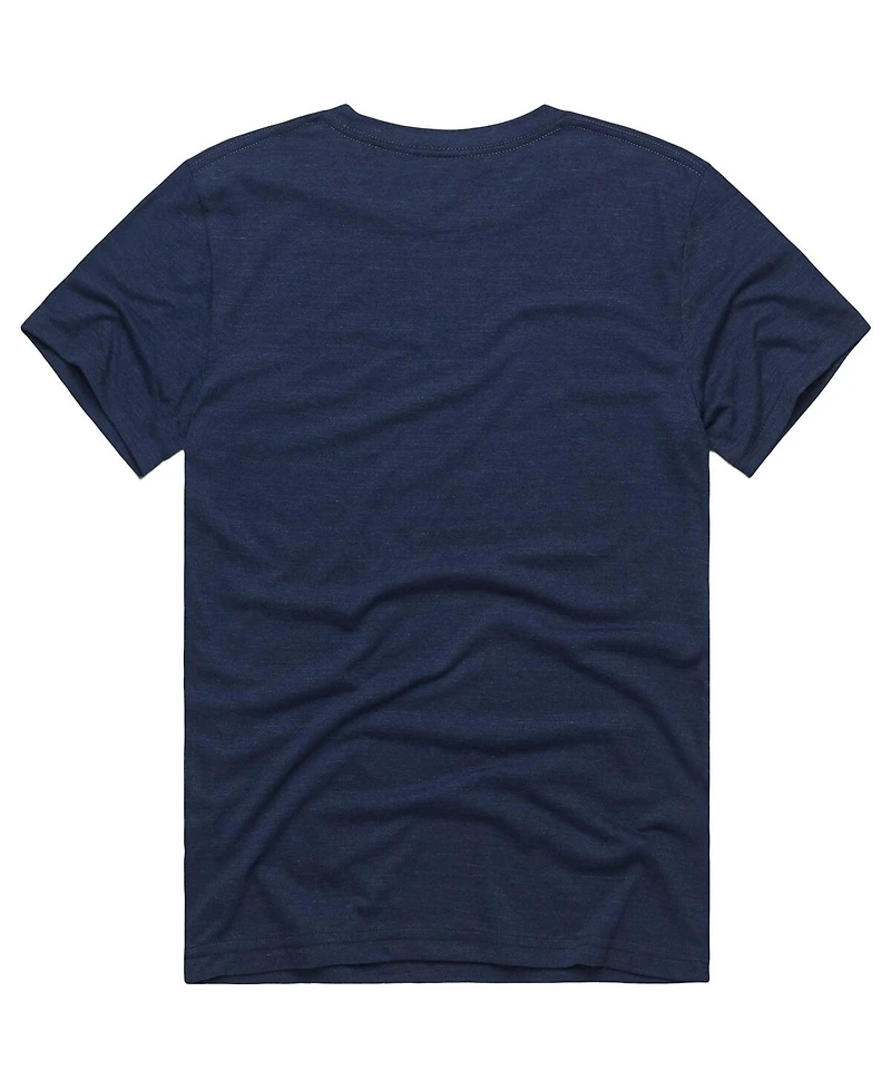 Homage Men's and Women's Cooper Flagg Navy Dallas Mavericks Nba Jam Tri-Blend T-Shirt