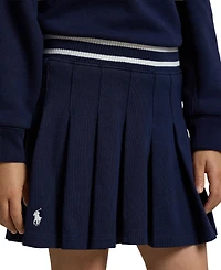 Polo Ralph Lauren Girls 2T-6X Pull-On Pleated Skorts