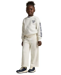 Polo Ralph Lauren Girls 2T-6X Logo Crest Crewneck Sweatshirt