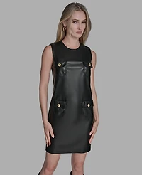 Bcbg Women's Pocket A-Line Dress