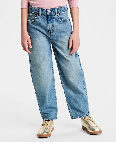 Levi's Big Girls High Rise Baggy Barrel Jeans
