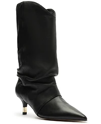 Arezzo Women's Sabrina Slouchy Low Stiletto Booties