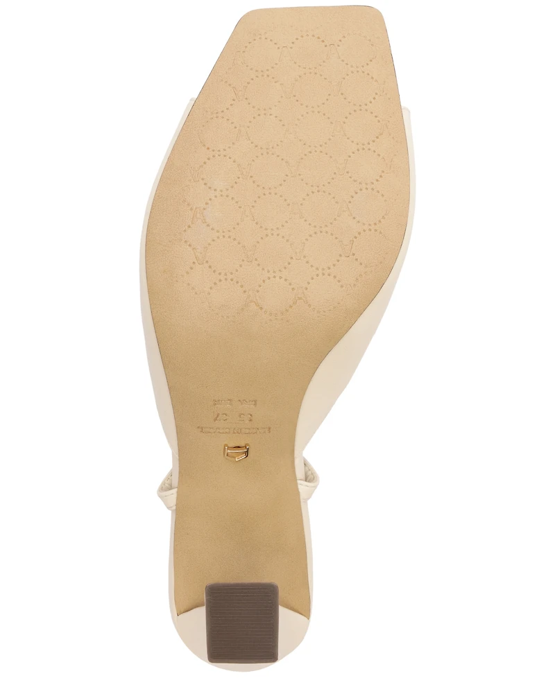 Arezzo Women's Greer Gold Elegance Block Heel Sandals