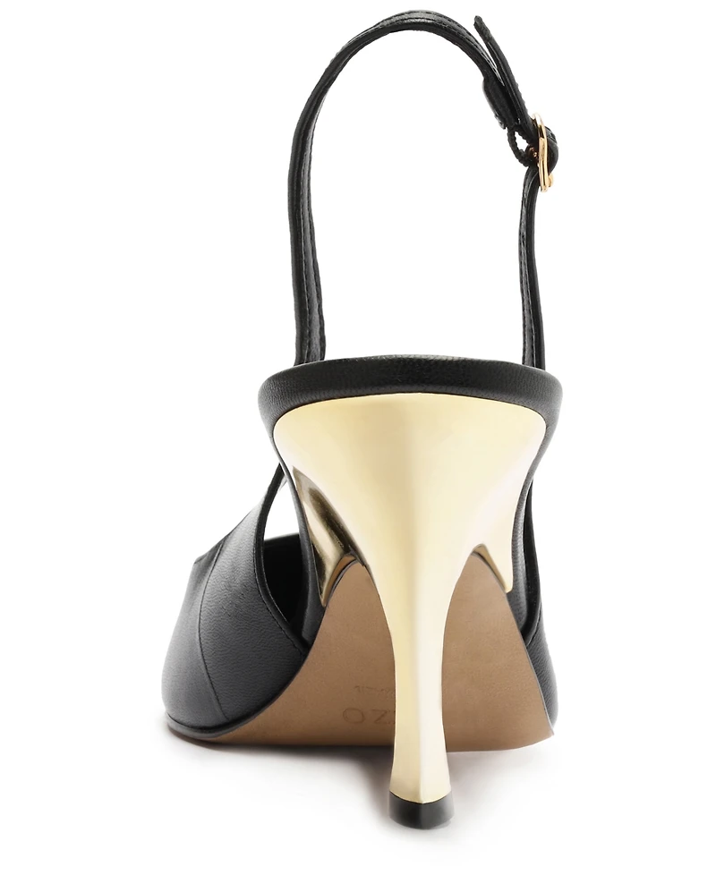 Arezzo Women's Roxy Elegance Slingback Stiletto Pump