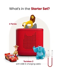 Tonies TB2 Disney Buddy Bundle Box Lion King, Cars, Toy Story, Monsters Inc