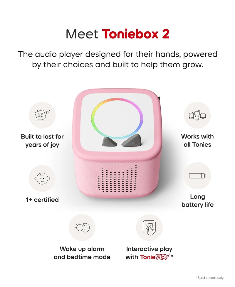 Tonies TB2 Disney Princess Bundle Box Encanto, Moana, Frozen, Minnie Mouse