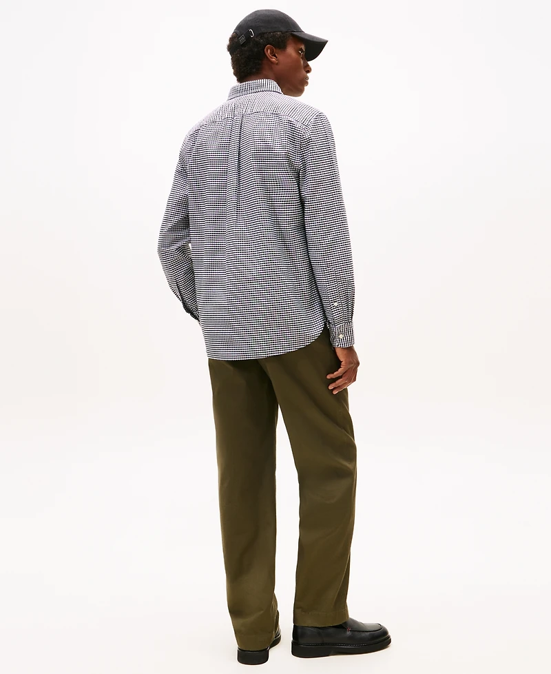 Tommy Hilfiger Men's Heritage Oxford Gingham Shirt