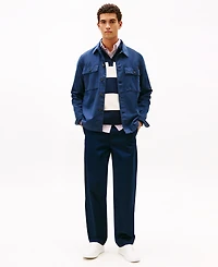 Tommy Hilfiger Men's Utility Collar Shirt Jacket