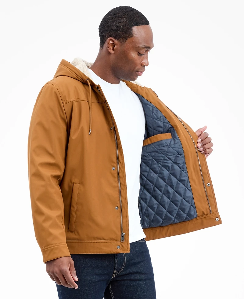 Lucky Brand Men's Long Sleeves Softshell Jacket