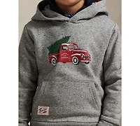 Polo Ralph Lauren Boys 2-7 Truck Printed Long Sleeve Hoodie