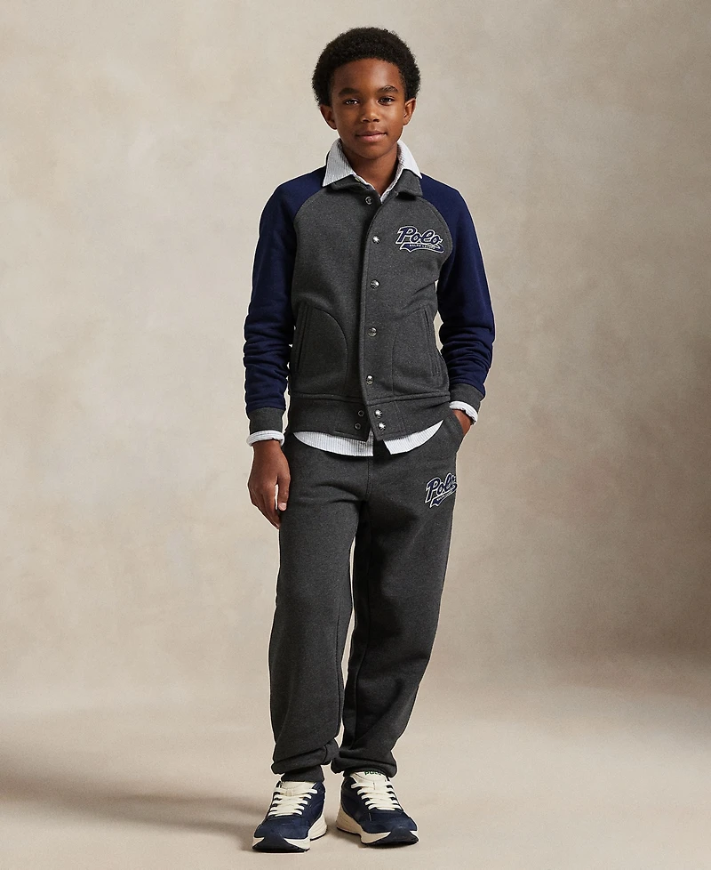Polo Ralph Lauren Big Boys Logo Fleece Jacket