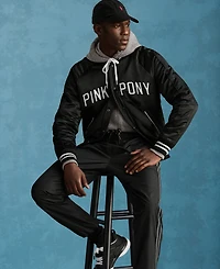 Polo Ralph Lauren Unisex Pink Pony Satin Baseball Jacket