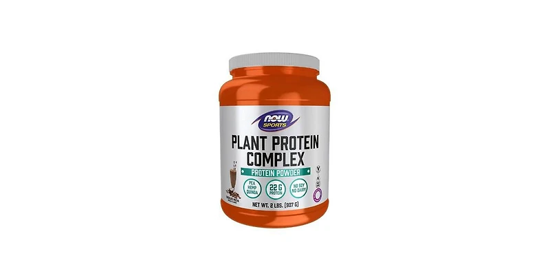 Now Foods Plant Protein Complex, Chocolate Mocha Flavor 2 lbs