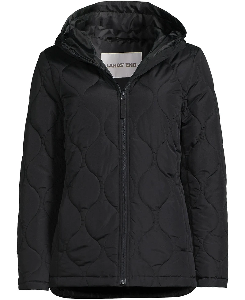 Lands' End Women's Tall FeatherFree Onion Quilted Insulated Jacket
