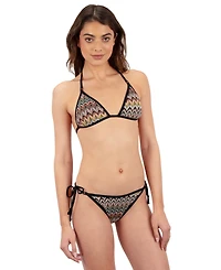 Hurley Women's Chevron Knit Moderate Tie Side Bottom