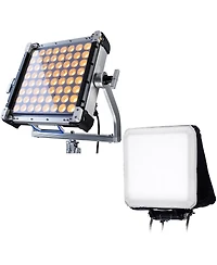 Creamsource Vortex4 1x1 325W Rgbw Led Light Panel, Bundle with Airglow 1x1 Booklight