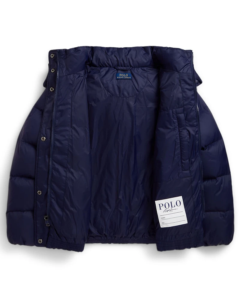 Polo Ralph Lauren Girls 7-16 Removable Hood Jacket