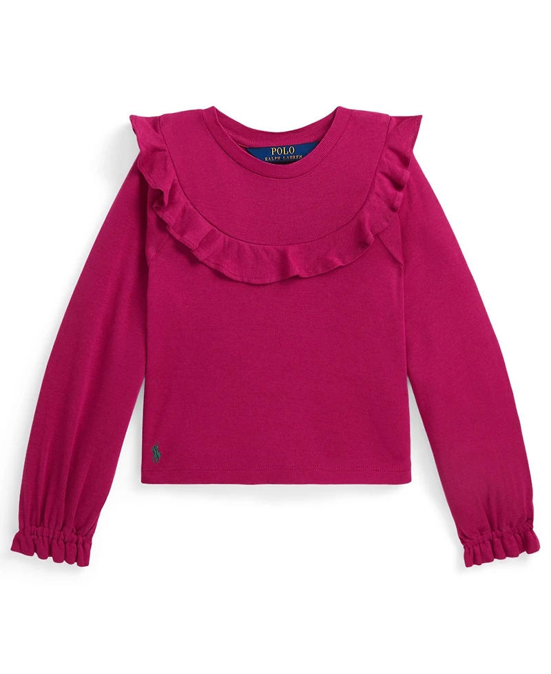 Polo Ralph Lauren Girls 2T-6X Long Sleeve Top