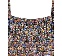 Polo Ralph Lauren Girls 7-16 2-Pc. Floral Smocked Top and Skirt Set