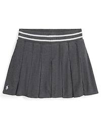 Polo Ralph Lauren Girls 7-16 Pleated Embroidered Skirt