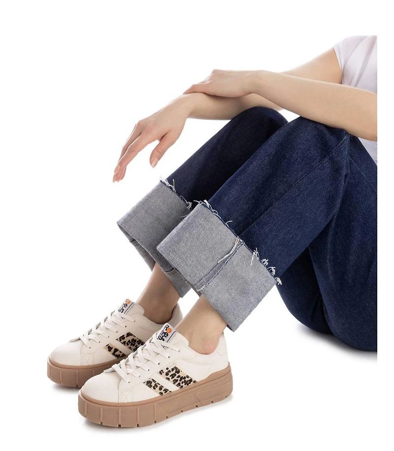 Women's Lace-Up Casual Sneakers Refresh Collection By Xti